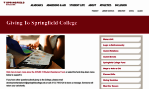 Advancing.springfieldcollege.edu thumbnail