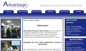 Advantagebusinessnetworking.co.uk thumbnail