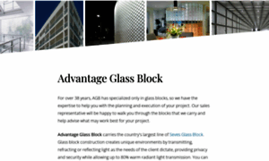 Advantageglassblock.com thumbnail