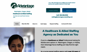 Advantagenursestaffing.com thumbnail