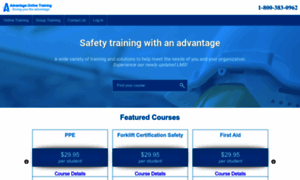 Advantageonlinetraining.com thumbnail