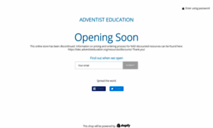 Adventist-education.myshopify.com thumbnail