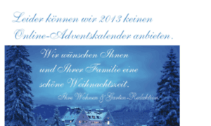 Adventskalender.wohnen-und-garten.de thumbnail