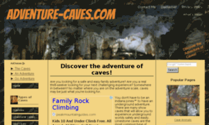 Adventure-caves-usa.com thumbnail