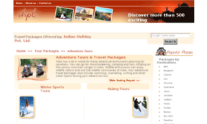 Adventure-tours.indianholiday.com thumbnail