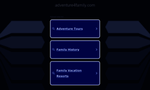 Adventure4family.com thumbnail