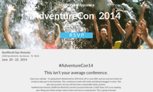 Adventurecon14.splashthat.com thumbnail
