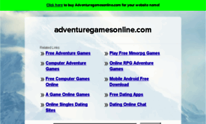 Adventuregamesonline.com thumbnail