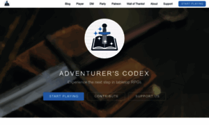 Adventurerscodex.com thumbnail