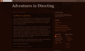 Adventures-in-directing.blogspot.com thumbnail