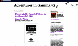 Adventuresingaming2.blogspot.com thumbnail