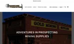 Adventuresinprospecting.com thumbnail