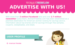 Advertise.womanfreebies.com thumbnail