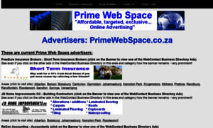 Advertisers.primewebspace.co.za thumbnail