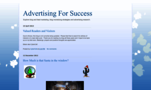 Advertising-for-success.blogspot.in thumbnail