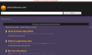 Advice4unow.com thumbnail