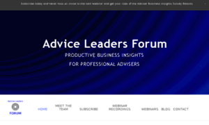 Adviceleadersforum.com thumbnail