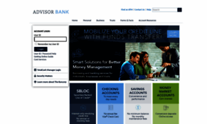 Advisorbank.mybankingservices.com thumbnail