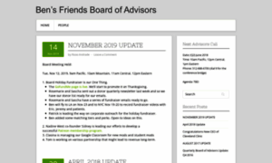 Advisors.bensfriends.org thumbnail
