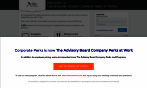 Advisoryboard.corporateperks.com thumbnail