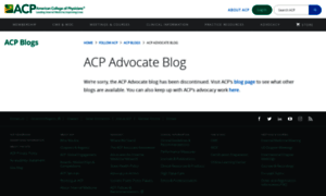 Advocacyblog.acponline.org thumbnail