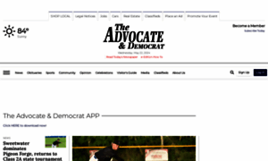 Advocateanddemocrat.com thumbnail