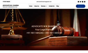 Advocatemksharma.com thumbnail