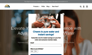 Adyawater.com thumbnail