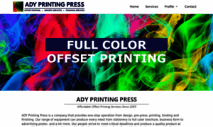 Adyprintingpress.com thumbnail