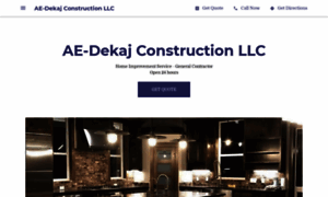 Ae-dekaj-construction-llc.business.site thumbnail