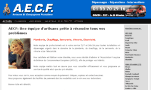 Aecf-depannage.fr thumbnail