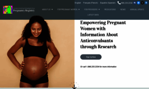 Aedpregnancyregistry.org thumbnail