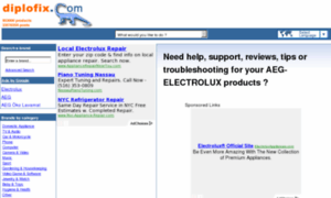 Aeg-electrolux.diplofix.com thumbnail