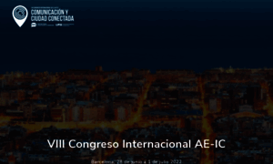 Aeicbarcelona22.org thumbnail