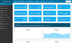 Aeon.hash2mine.com thumbnail