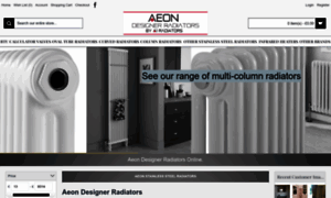Aeondesignerradiators.co.uk thumbnail