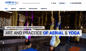 Aerialyogaacademy.in thumbnail