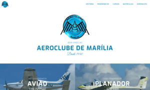 Aeroclubedemarilia.com.br thumbnail