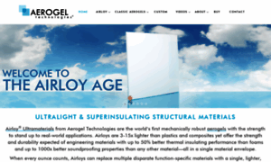 Aerogeltechnologies.com thumbnail