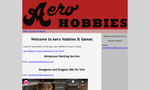 Aerohobbiesgames.com thumbnail