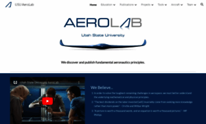 Aerolab.usu.edu thumbnail