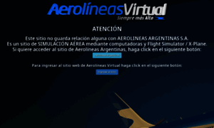 Aerolineasvirtual.com.ar thumbnail
