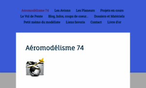 Aeromodelisme74.jimdo.com thumbnail