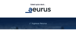 Aerus.cl thumbnail