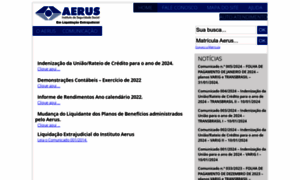 Aerus.com.br thumbnail