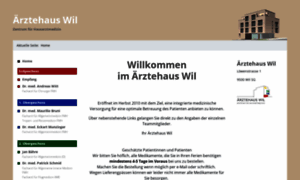 Aerztehaus-wil.ch thumbnail