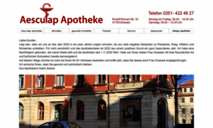 Aesculap-apotheke-dresden.de thumbnail