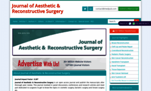 Aesthetic-reconstructive-surgery.imedpub.com thumbnail