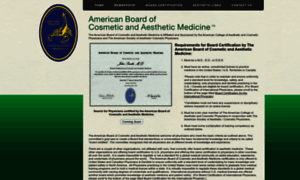 Aestheticcosmeticphysicians.org thumbnail