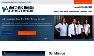 Aestheticdentures.com thumbnail